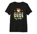 Gigi Both Leopard Baseball Softball T-Shirt - Minimalist Print Men Women - T-Shirt, Sweatshirt, Hoodie