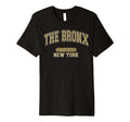 Bronx New York Settled 1639 Sports Arched T-Shirt - Trendy Graphic Unisex - T-Shirt, Sweatshirt, Hoodie