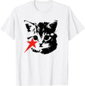 Cute Cat y2k Grunge Aesthetic Emo Goth Rock - Adult & Kids T-Shirts, Sweatshirts & Hoodies apparel design preview 1