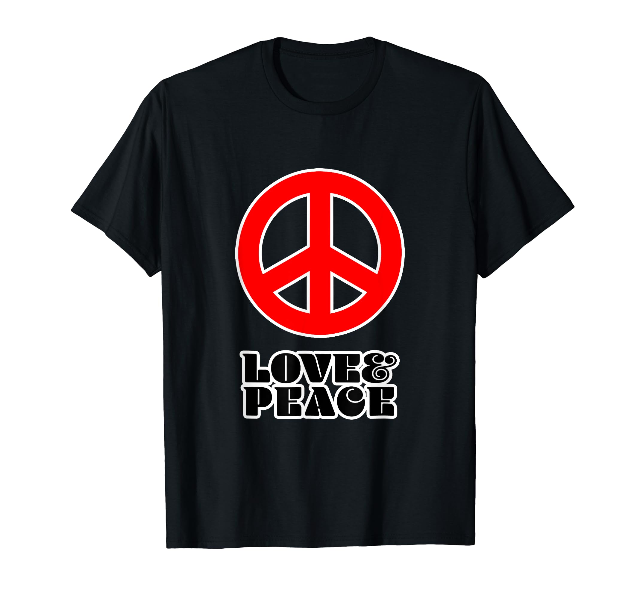 Love Peace T-Shirt - Custom Art Print Men Women - T-Shirt, Sweatshirt, Hoodie