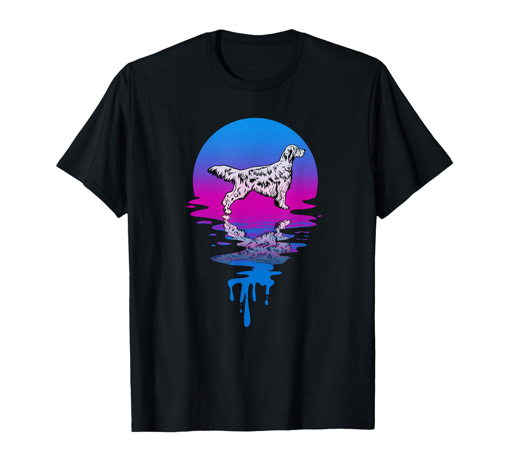 Sunset English Setter T-Shirt - Trendy Graphic Men Women - T-Shirt, Sweatshirt, Hoodie