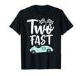 Two Fast 2 Curious 2Th Birthday T-Shirt - Aesthetic Graphic Men Women - T-Shirt, Sweatshirt, Hoodie