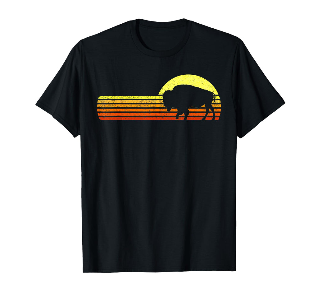 Native American Bison Buffalo Bull T-Shirt - Aesthetic Graphic Men Women - T-Shirt, Sweatshirt, Hoodie