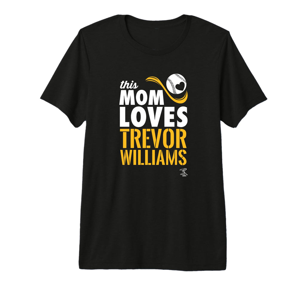 Trevor Williams This Mom Loves Tri T-Shirt - Streetwear Style for Adults - T-Shirt, Sweatshirt, Hoodie