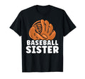 Baseball Sister Player Baseballer T-Shirt - Fun Novelty Design Men Women - T-Shirt, Sweatshirt, Hoodie