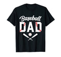 Mens Baseball Dad Fathers Day Baseball T-Shirt - Trendy Graphic for Adults - T-Shirt, Sweatshirt, Hoodie