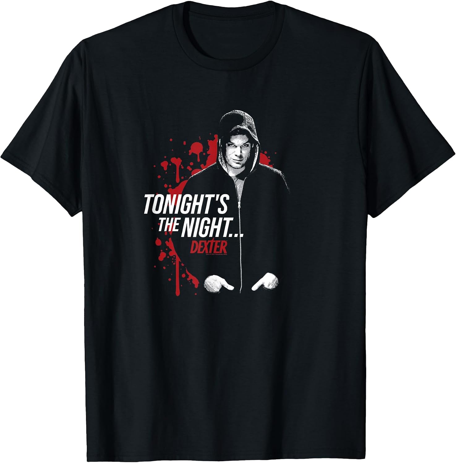 CBS Dexter - Adult & Kids T-Shirts, Sweatshirts & Hoodies apparel design preview 1