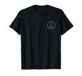 Peace Sign Hippie T-Shirt - Trendy Graphic Unisex - T-Shirt, Sweatshirt, Hoodie