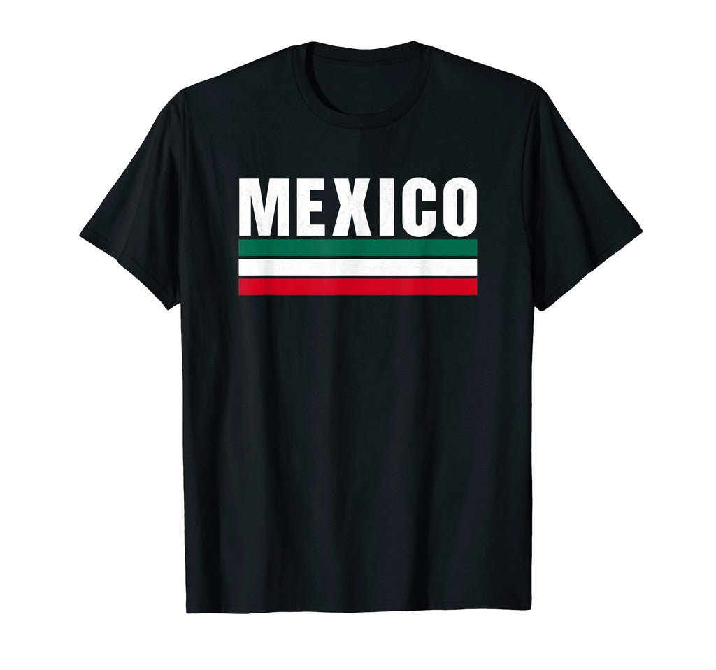 Mexico Green White Red Mexico Fan T-Shirt - Minimalist Print for Adults - T-Shirt, Sweatshirt, Hoodie