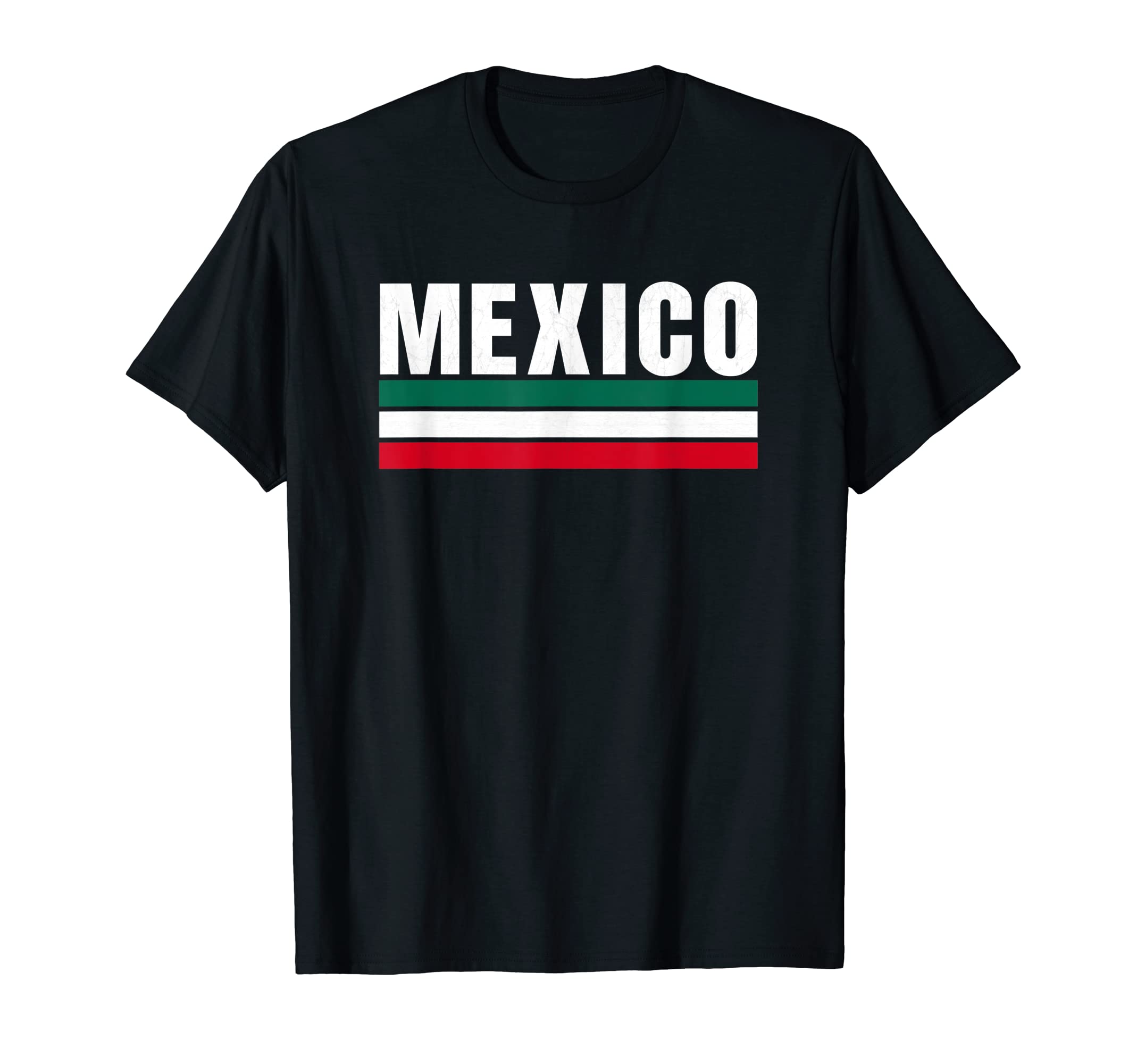 Mexico Green White Red Mexico Fan T-Shirt - Minimalist Print for Adults - T-Shirt, Sweatshirt, Hoodie