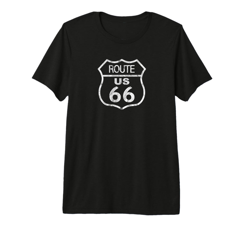 Us Route 66 Historical Sign T-Shirt - Fun Novelty Design Men Women - T-Shirt, Sweatshirt, Hoodie