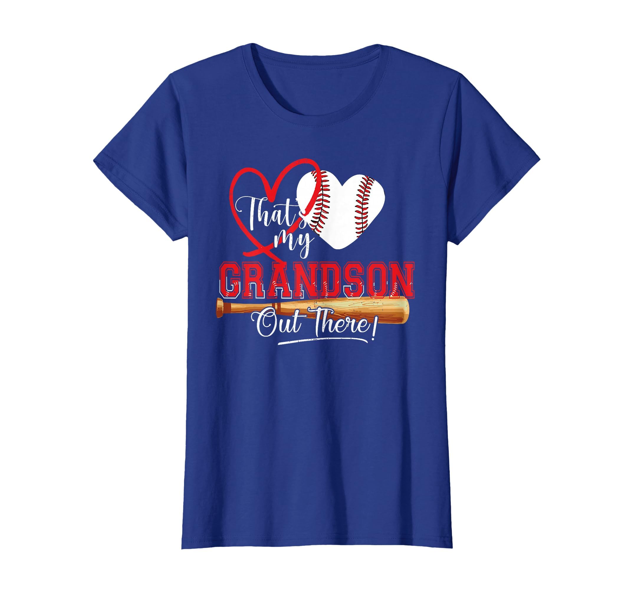 Thats My Grandson Out There Baseball T-Shirt - Trendy Graphic Men Women - T-Shirt, Sweatshirt, Hoodie