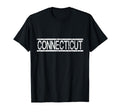 Connecticut Ct Distressed Weathered T-Shirt - Custom Art Print Men Women - T-Shirt, Sweatshirt, Hoodie