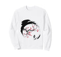 Japanese Cherry Blossom Grunge Sweatshirt - Streetwear Style for Adults - T-Shirt, Sweatshirt, Hoodie