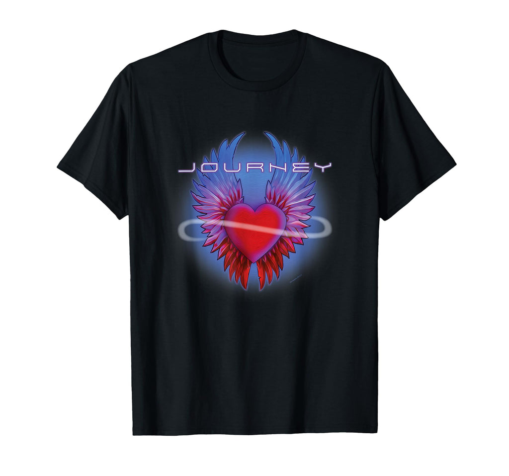 Journey Band Infinity Winged Heart T-Shirt - Novelty Apparel Men Women - T-Shirt, Sweatshirt, Hoodie