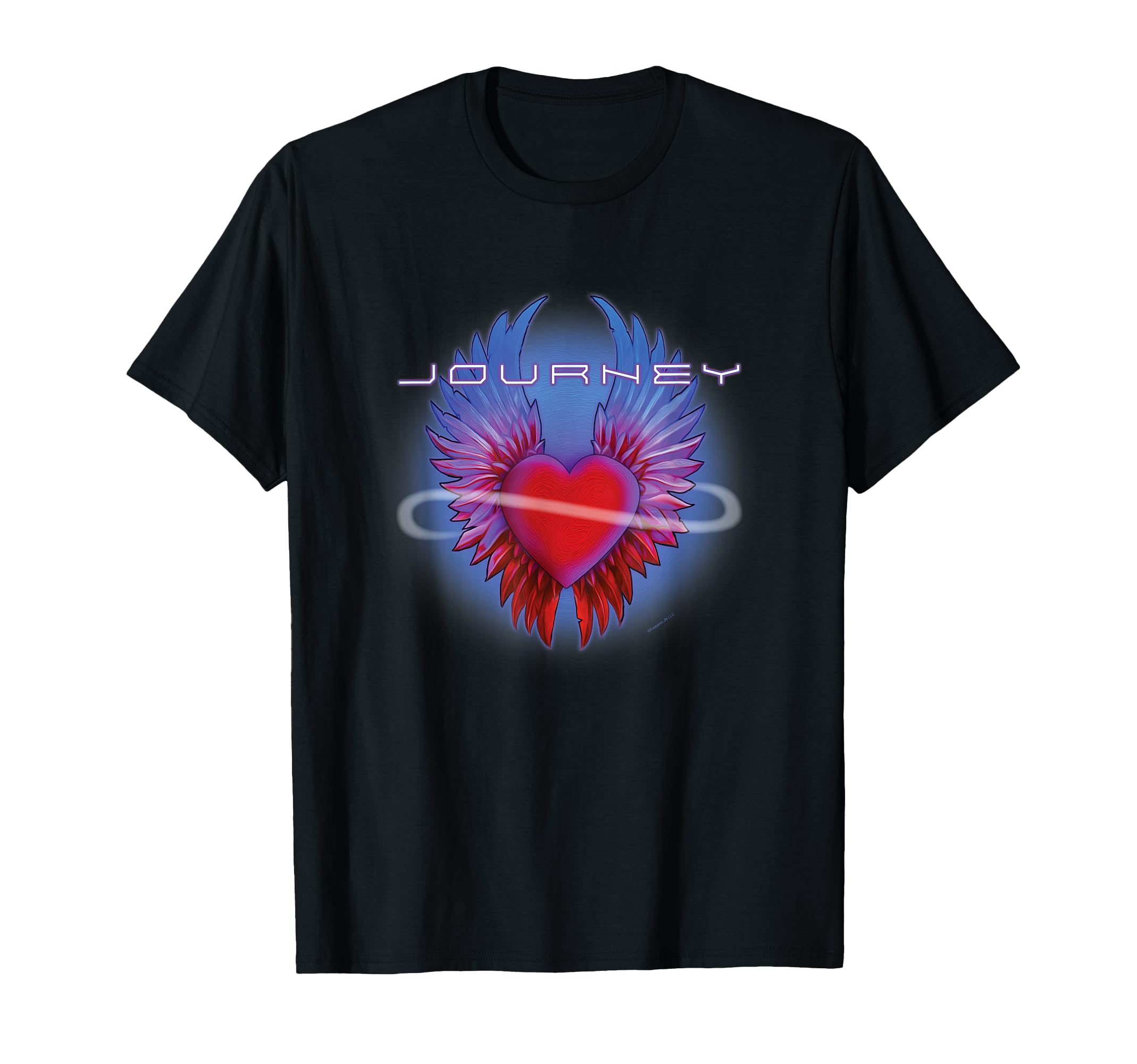 Journey Band Infinity Winged Heart T-Shirt - Novelty Apparel Men Women - T-Shirt, Sweatshirt, Hoodie