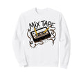 Unraveled Cassette Tape Nostalgic Music Sweatshirt - Trendy Graphic Unisex - T-Shirt, Sweatshirt, Hoodie