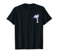 Palm Tree Aesthetic Vaporwave T-Shirt - Minimalist Print Unisex - T-Shirt, Sweatshirt, Hoodie