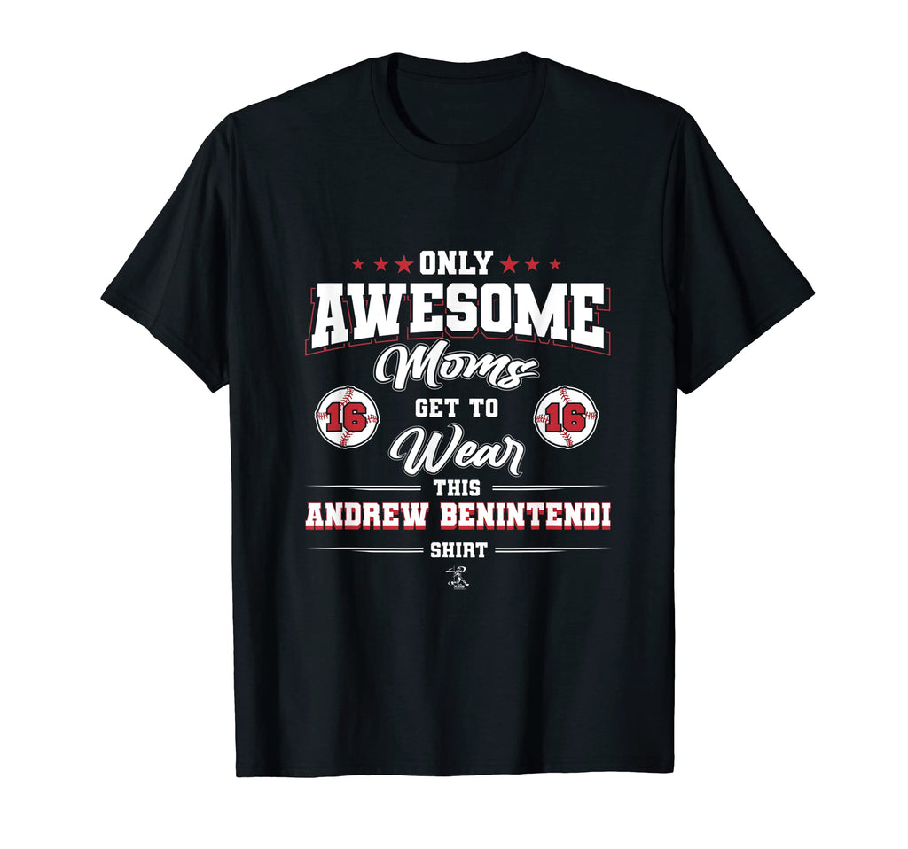 Andrew Benintendi Awesome Moms T-Shirt - Fun Novelty Design for Adults - T-Shirt, Sweatshirt, Hoodie
