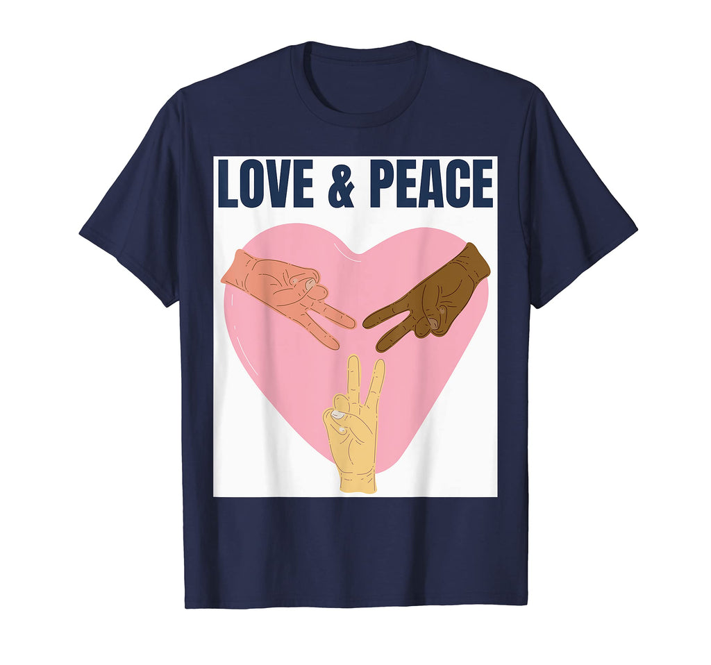 Love Peace T-Shirt - Unique Graphic Men Women - T-Shirt, Sweatshirt, Hoodie