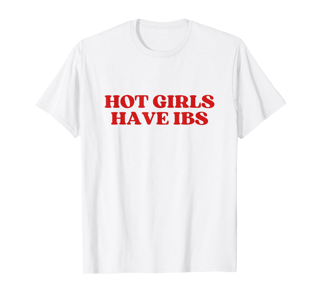 Hot Have Ibs Y2K Aesthetic Trendy T-Shirt - Minimalist Print Unisex - T-Shirt, Sweatshirt, Hoodie