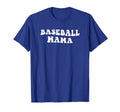 Team Royal Blue Baseball Mama T-Shirt - Minimalist Print for Adults - T-Shirt, Sweatshirt, Hoodie