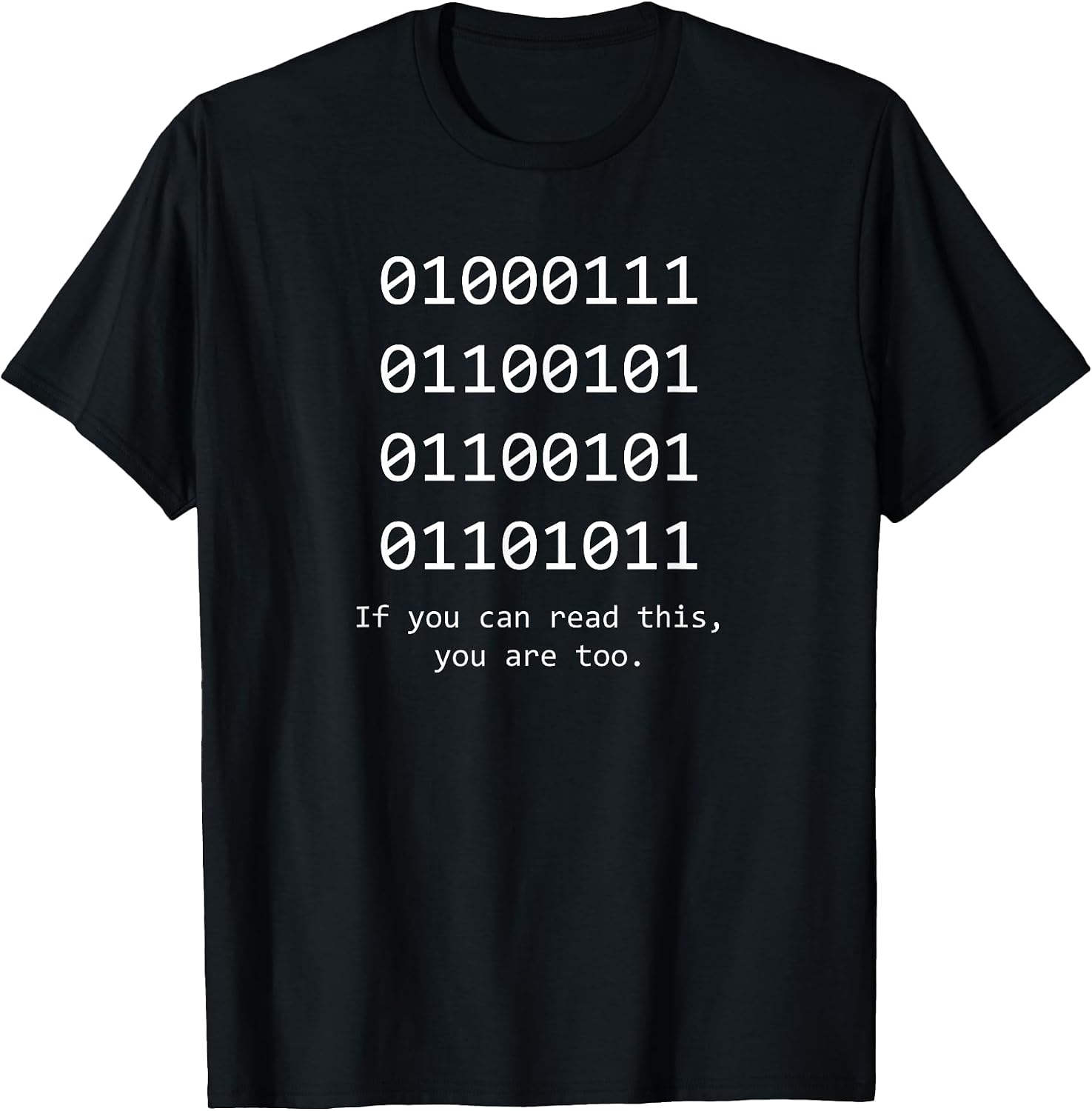 Computer Binary Programmer and developer Geek - Adult & Kids T-Shirts, Sweatshirts & Hoodies apparel design preview 1