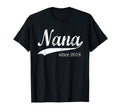Nana Since 2018 Distressed T-Shirt - Custom Art Print for Adults - T-Shirt, Sweatshirt, Hoodie
