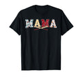 Baseball Mama Baseball Family Matching T-Shirt - Minimalist Print Men Women - T-Shirt, Sweatshirt, Hoodie