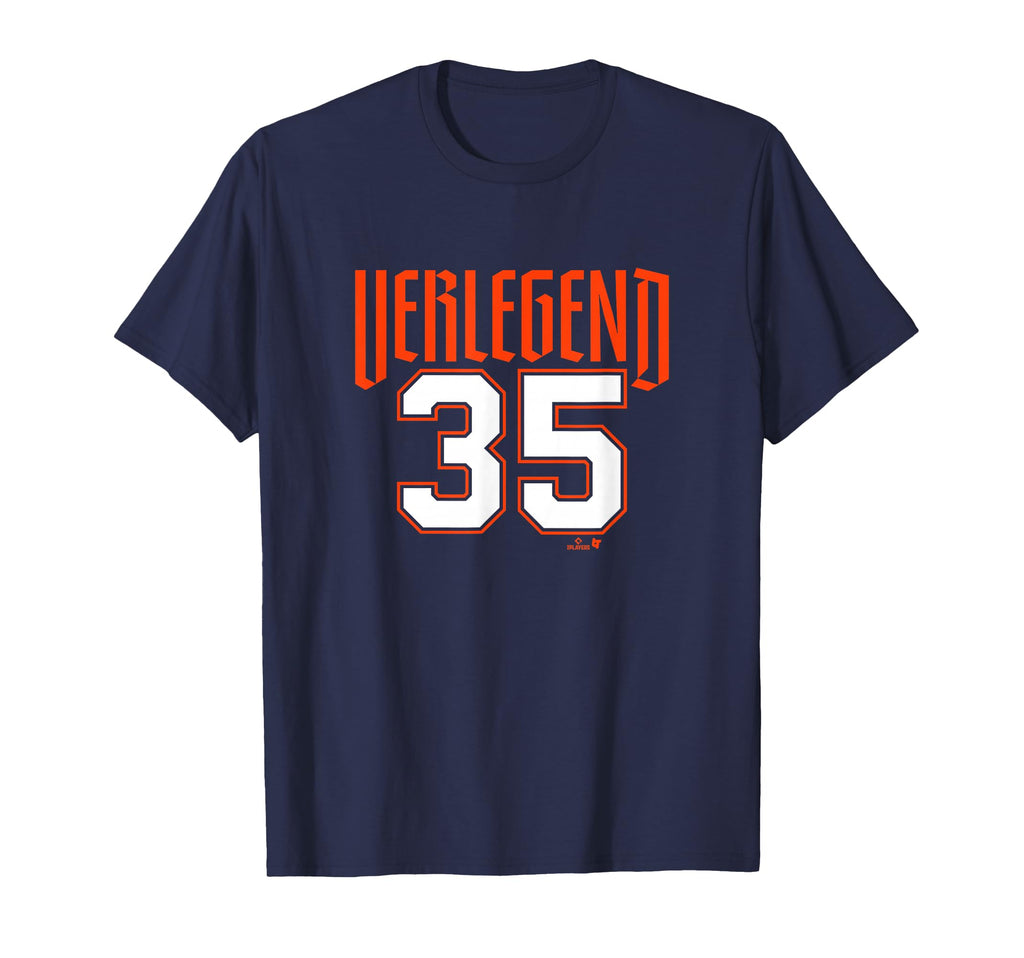 Justin Verlander Verlegend Detroit T-Shirt - Custom Art Print Men Women - T-Shirt, Sweatshirt, Hoodie