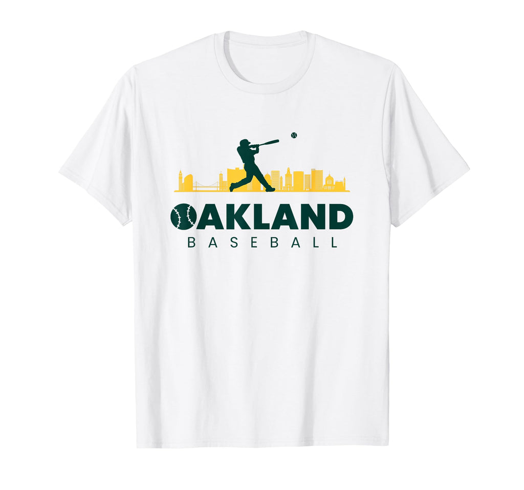 Oakland Baseball Minimalist Baseball T-Shirt - Aesthetic Graphic Unisex - T-Shirt, Sweatshirt, Hoodie