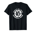 Thats My Baseball Mom 16 Favorite Player T-Shirt - Novelty Apparel Unisex - T-Shirt, Sweatshirt, Hoodie