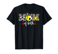 Mom Both Softball Soccer Mom Soccer T-Shirt - Custom Art Print Unisex - T-Shirt, Sweatshirt, Hoodie