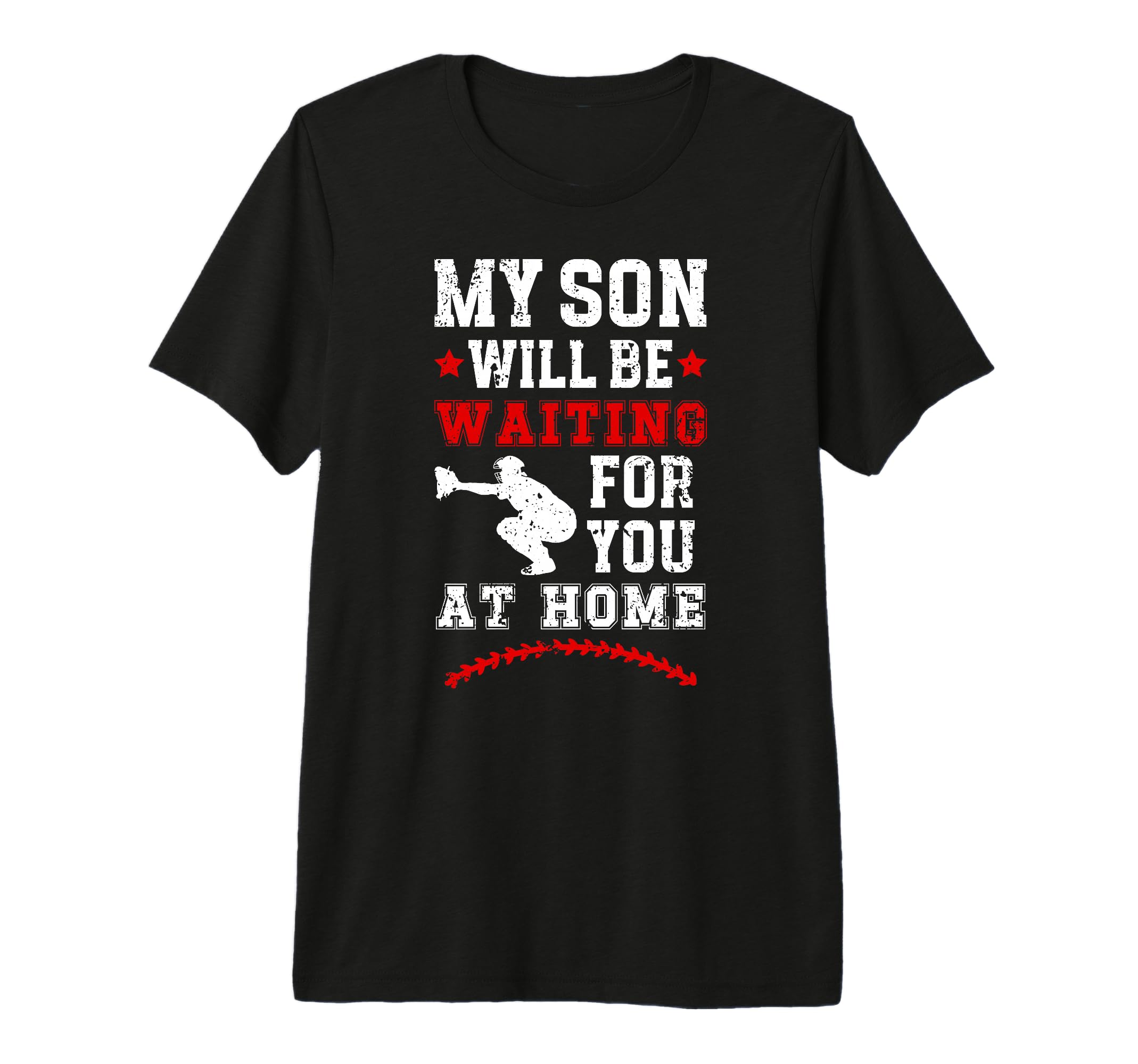 My Son Baseball Catcher Mom Baseball T-Shirt - Novelty Apparel for Adults - T-Shirt, Sweatshirt, Hoodie