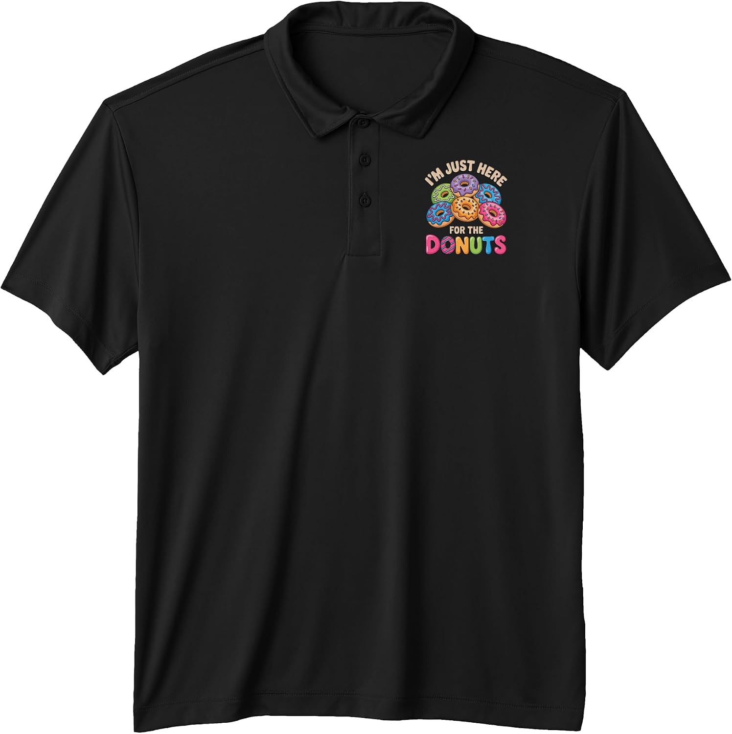 Im Just Here For The Donuts Donut Day - Adult & Kids T-Shirts, Sweatshirts & Hoodies apparel design preview 1