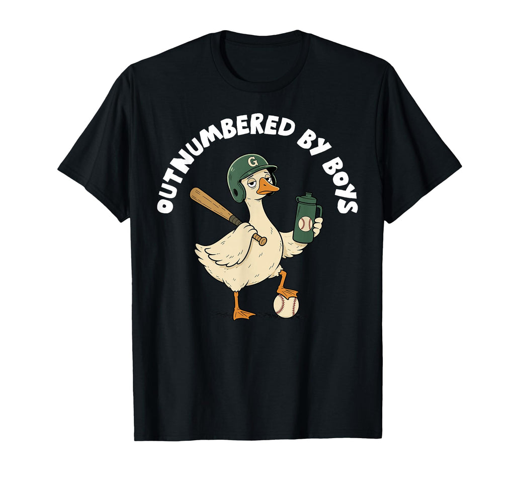 Funny Mom Goose Mothers Day T-Shirt - Fun Novelty Design for Adults - T-Shirt, Sweatshirt, Hoodie
