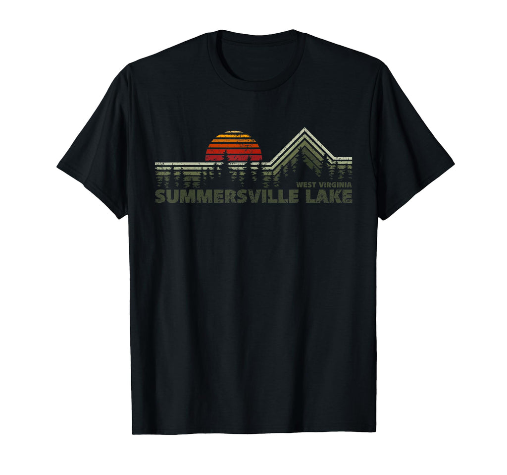 Summersville Lake West Virginia Nature T-Shirt - Minimalist Print Unisex - T-Shirt, Sweatshirt, Hoodie
