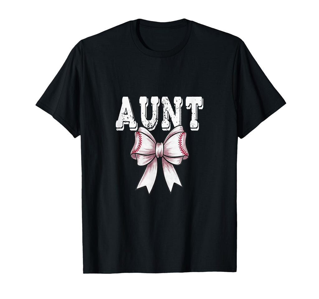 Coquette Baseball Bow Mom Sister Grandma T-Shirt - Custom Art Print Unisex - T-Shirt, Sweatshirt, Hoodie