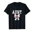 Coquette Baseball Bow Mom Sister Grandma T-Shirt - Custom Art Print Unisex - T-Shirt, Sweatshirt, Hoodie