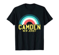 Camden New Jersey Rainbow T-Shirt - Custom Art Print Unisex - T-Shirt, Sweatshirt, Hoodie