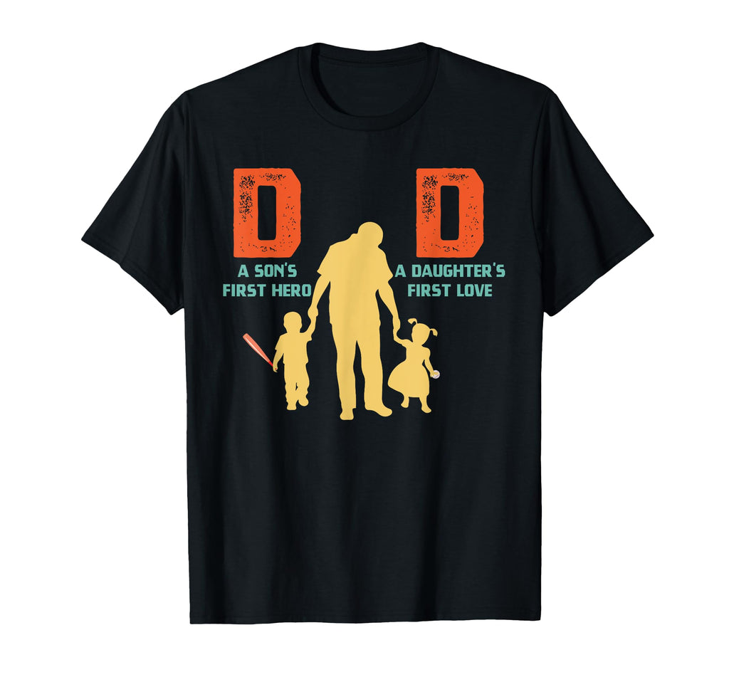 Sons First Hero And Daughters First T-Shirt - Unique Graphic for Adults - T-Shirt, Sweatshirt, Hoodie