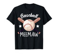Baseball Meemaw Batter Sport Baseball T-Shirt - Unique Graphic Unisex - T-Shirt, Sweatshirt, Hoodie