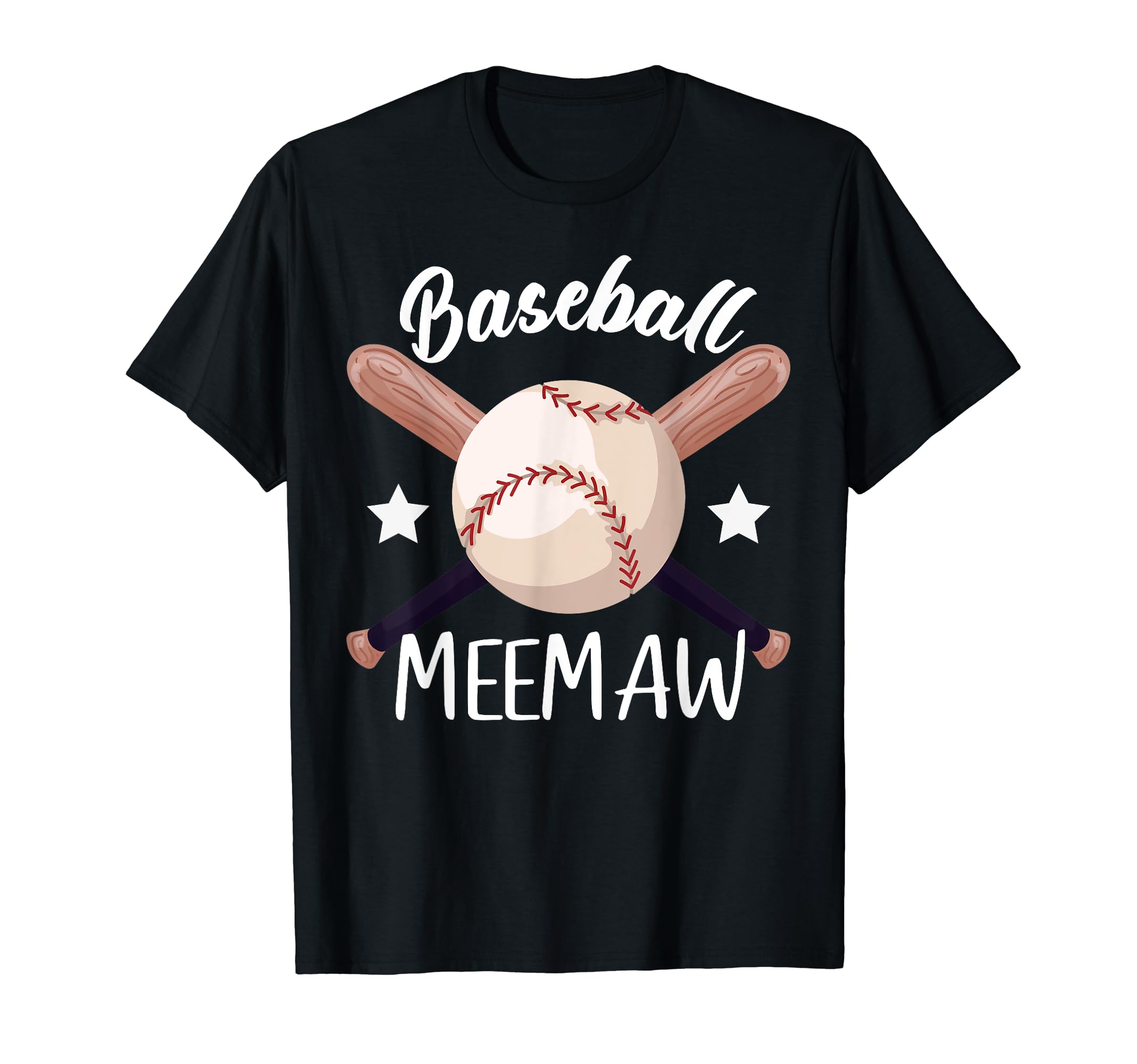 Baseball Meemaw Batter Sport Baseball T-Shirt - Unique Graphic Unisex - T-Shirt, Sweatshirt, Hoodie
