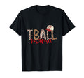 Leopard American Baseball Mom Mama T-Shirt - Graphic Print Unisex - T-Shirt, Sweatshirt, Hoodie