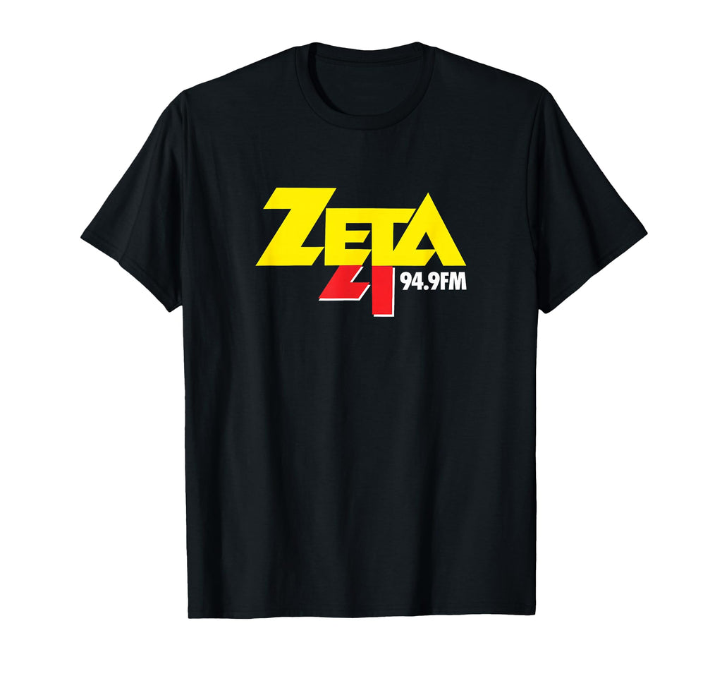 Zeta 94 9 Fm Miami Rock N Roll Radio T-Shirt - Custom Art Print Unisex - T-Shirt, Sweatshirt, Hoodie