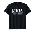 Mama Mom Established Est 2017 Mothers T-Shirt - Unique Graphic Men Women - T-Shirt, Sweatshirt, Hoodie