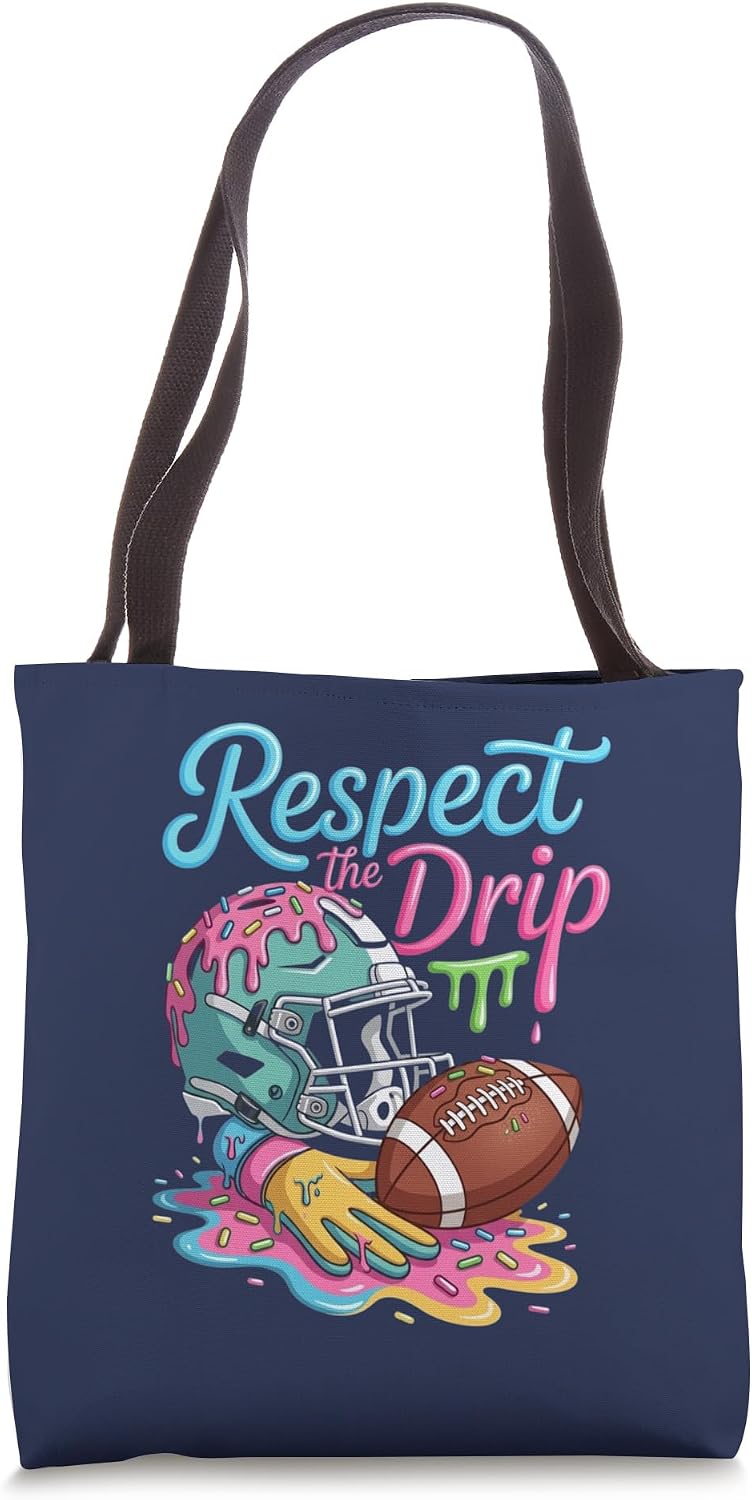 Football Season Drip Donut Sports Apparel - Adult & Kids T-Shirts, Sweatshirts & Hoodies apparel design preview 1