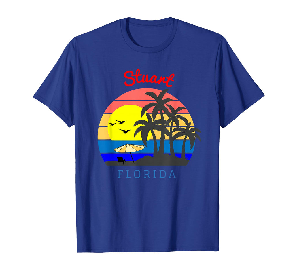 Stuart Florida Beach Sunset Souvenir T-Shirt - Aesthetic Graphic for Adults - T-Shirt, Sweatshirt, Hoodie