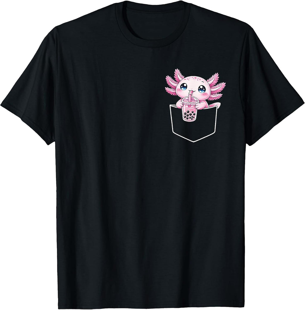 Cute Axolotl Lover Apparel For Girls Kids Teens - Adult & Kids T-Shirts, Sweatshirts & Hoodies apparel design preview 1