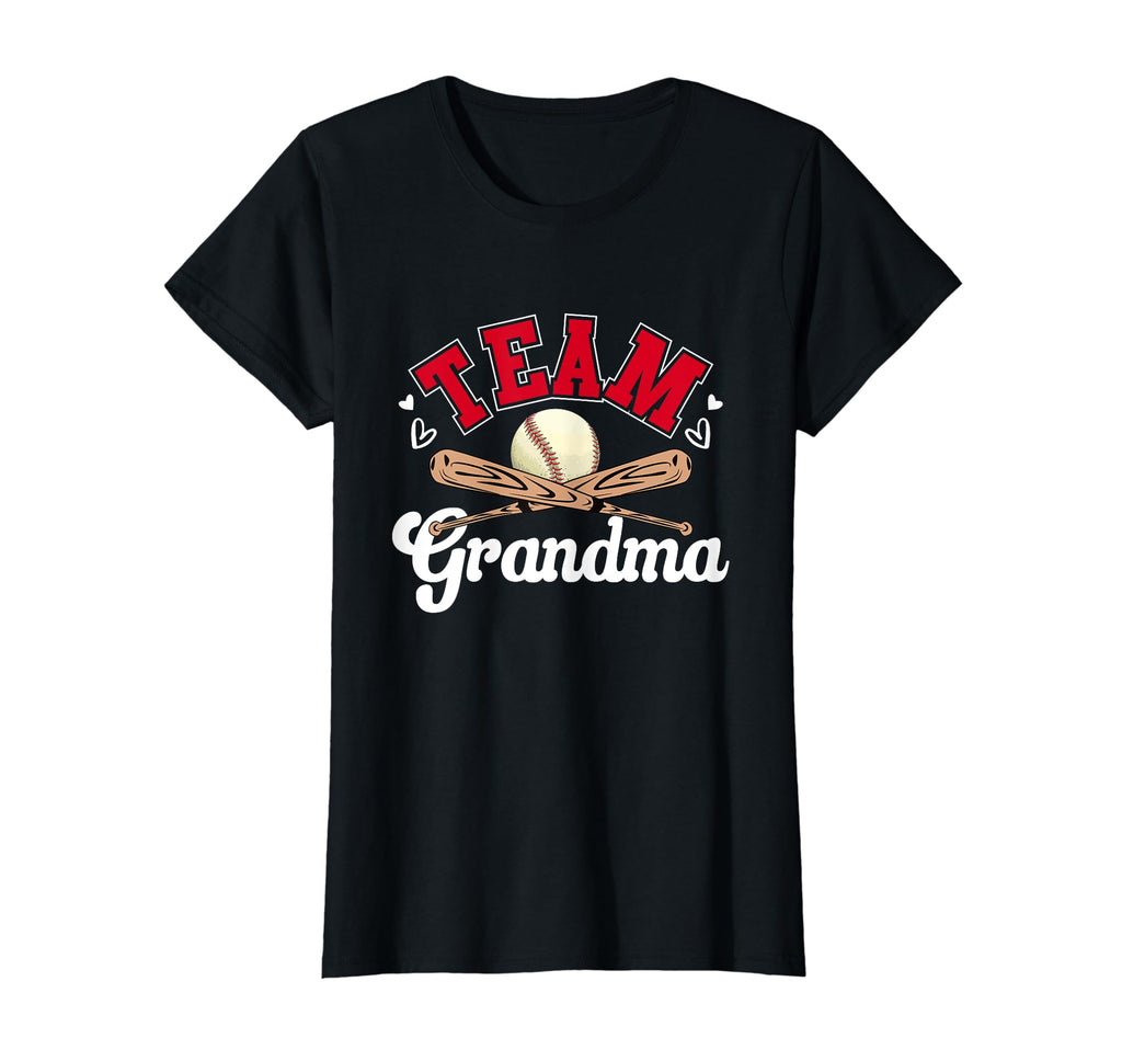 Team Grandma Mothers Day Baseball T-Shirt - Minimalist Print Men Women - T-Shirt, Sweatshirt, Hoodie